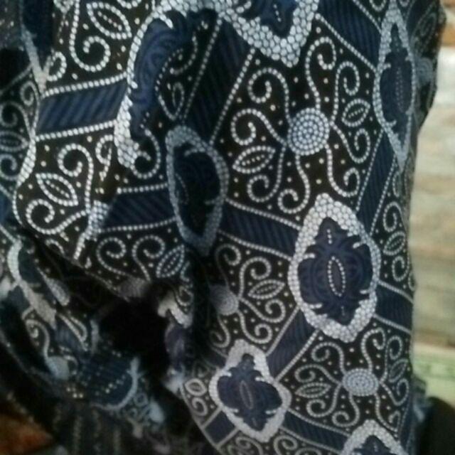Bswart Batik Hrb026 Kenongo Hem Pendek Padi Pekalongan M L Xl Batik Pria Murah Modern Grosir