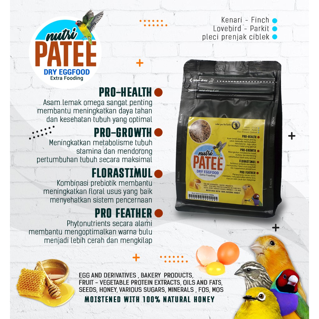 Extra Fooding NUTRI PATEE EGGFOOD