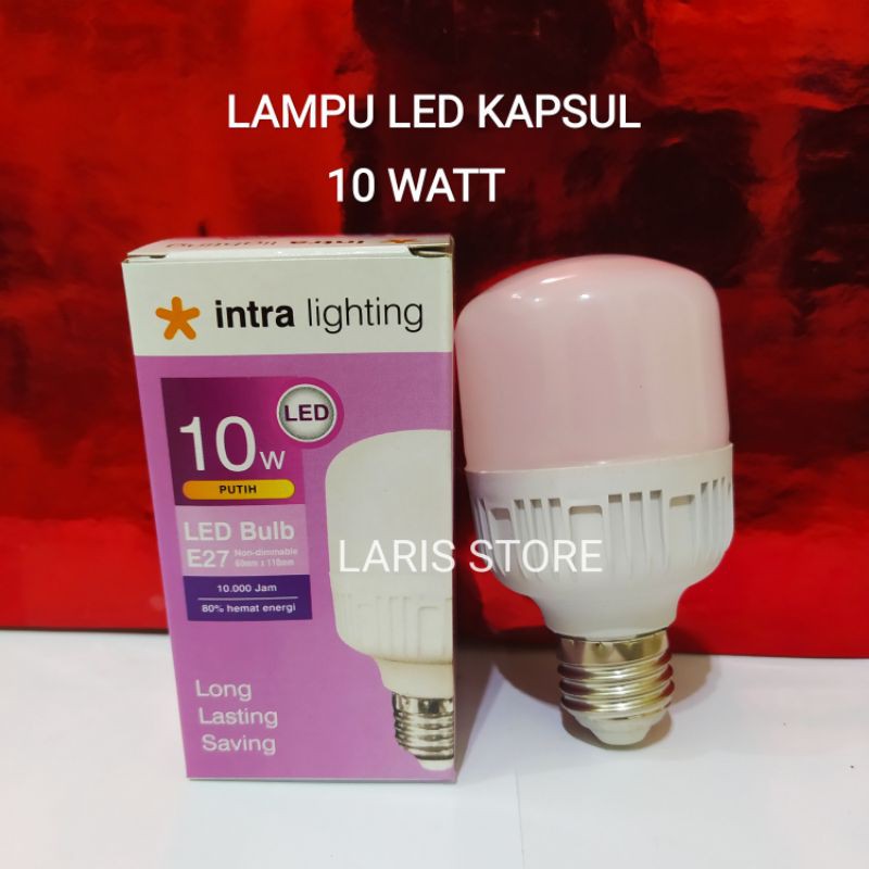 Lampu LED Kapsul 10 Watt Terang Hemat Listrik