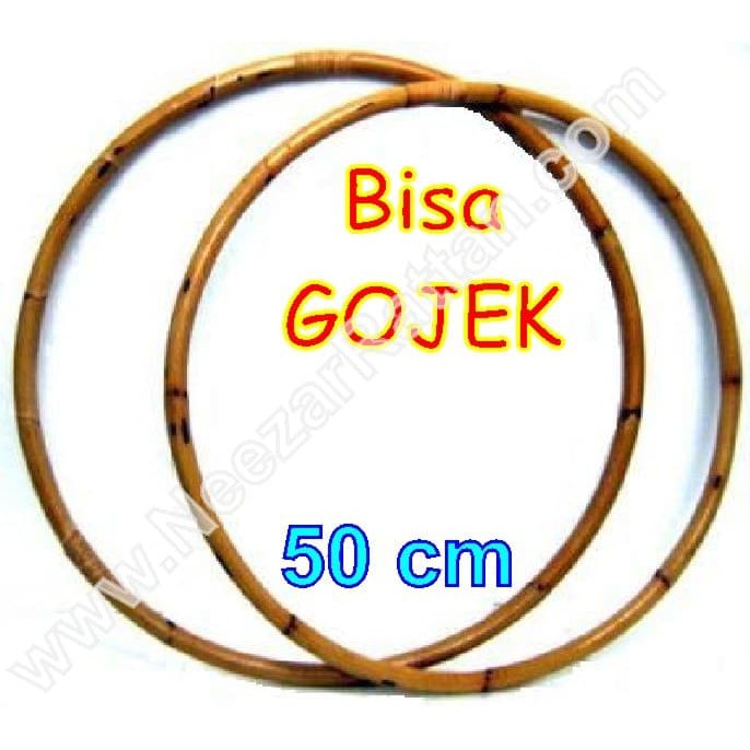 Hula Hoop Rotan Anak 50 Cm / Ring Sport