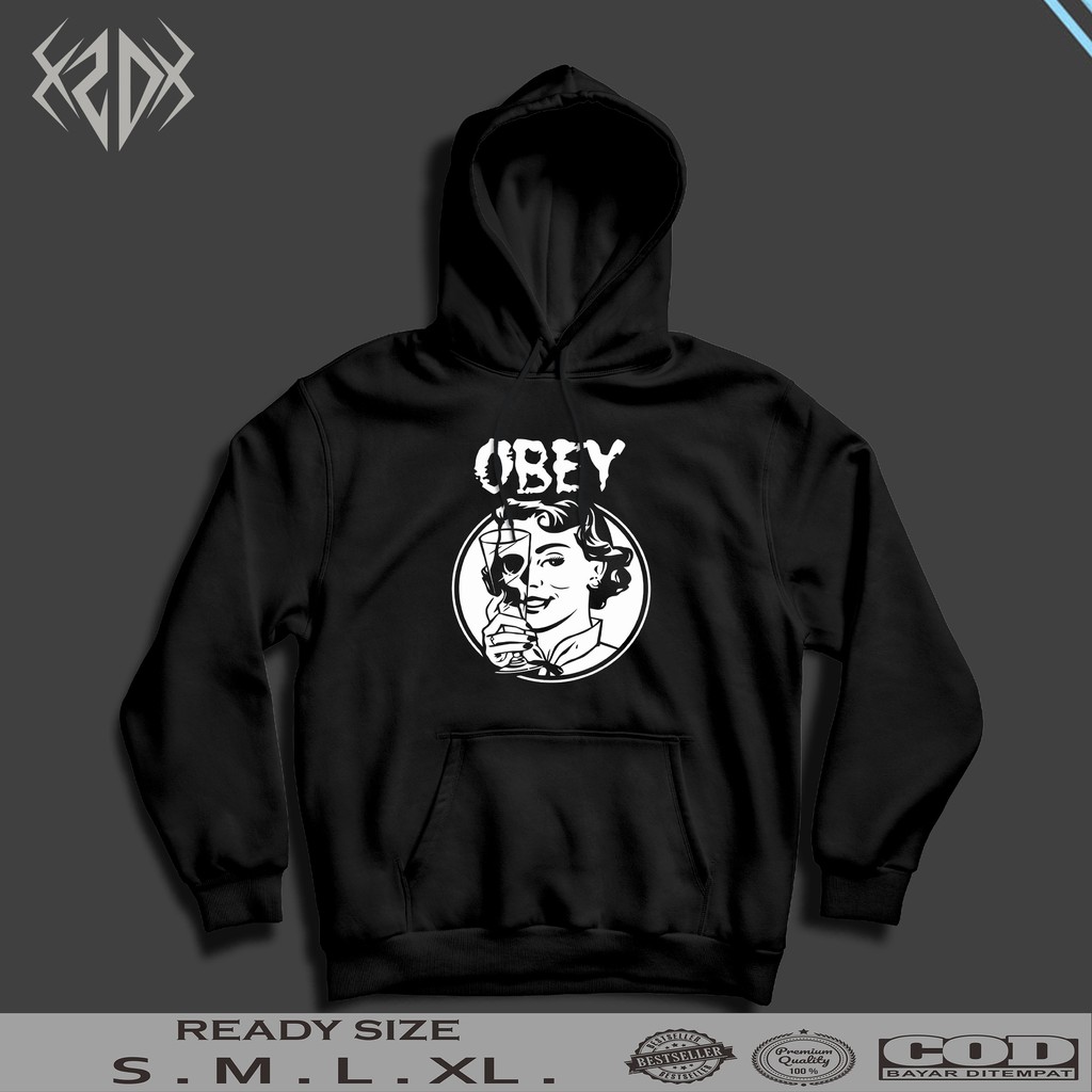 JAKET HODDIE OBEY / JAKET PRIA / HOODIE PRIA / JAKET KEREN