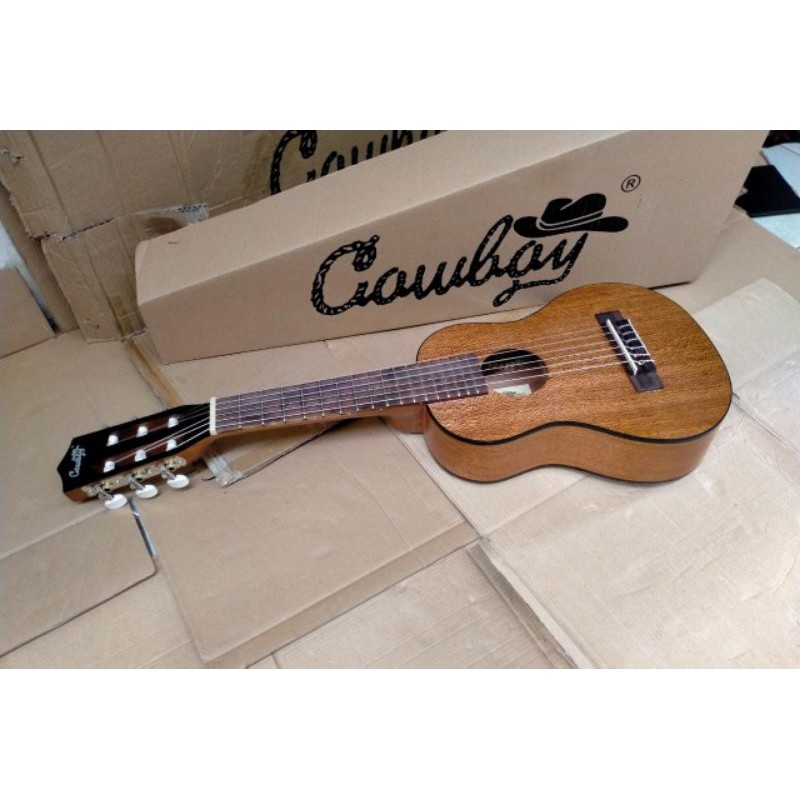 gitar cowboy gitarlele gitar junior bonus tas capo dan pick original cowboy