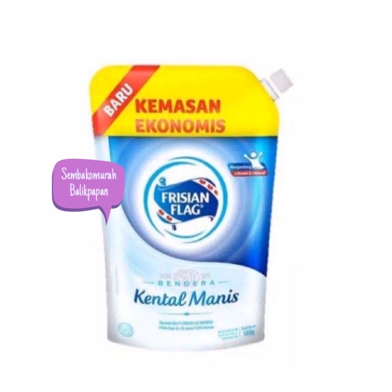 

Frisian flag kemasan pouch ekonomis 545ml