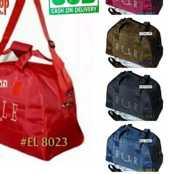 ◙ tas wanita travel elle tas pakaian Tali jinjing slempang grosir murah ukuran sedang ➣