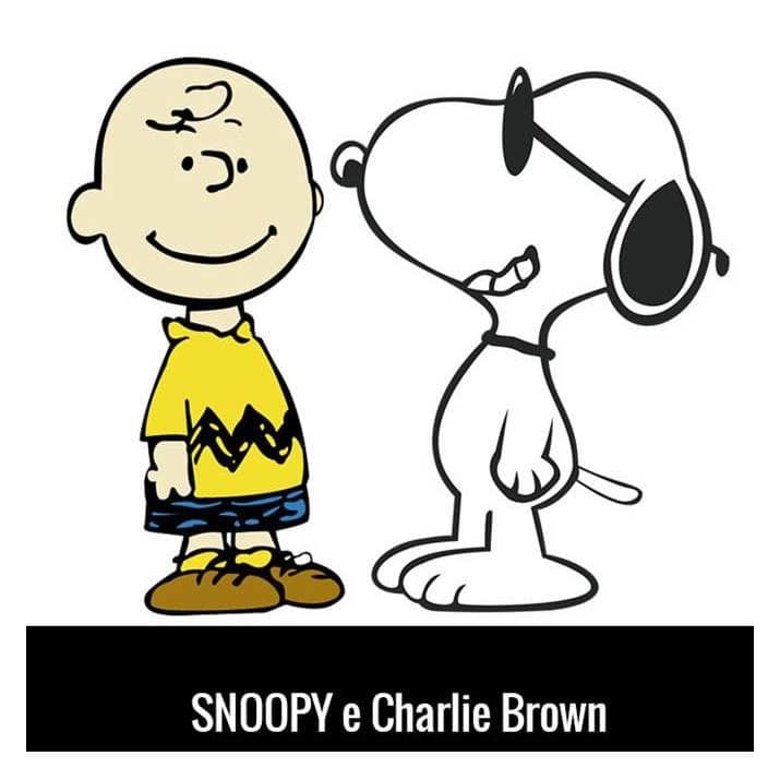 Kertas Cliparts - Snoopy &amp; Charlie Brown Design (25pcs)