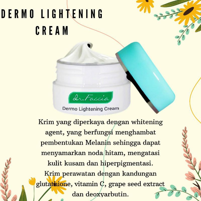 Dr. Faccia - dr faccia dermo lightening cream