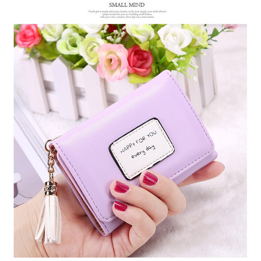 DOMPET HAPPY FOR YOU - Dompet lipat wanita