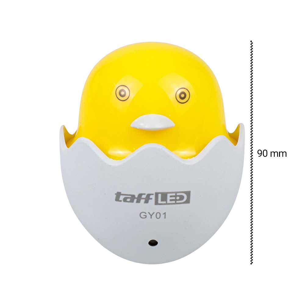 TaffLED Lampu LED Sensor Deteksi Cahaya Model Chicken Yellow Light