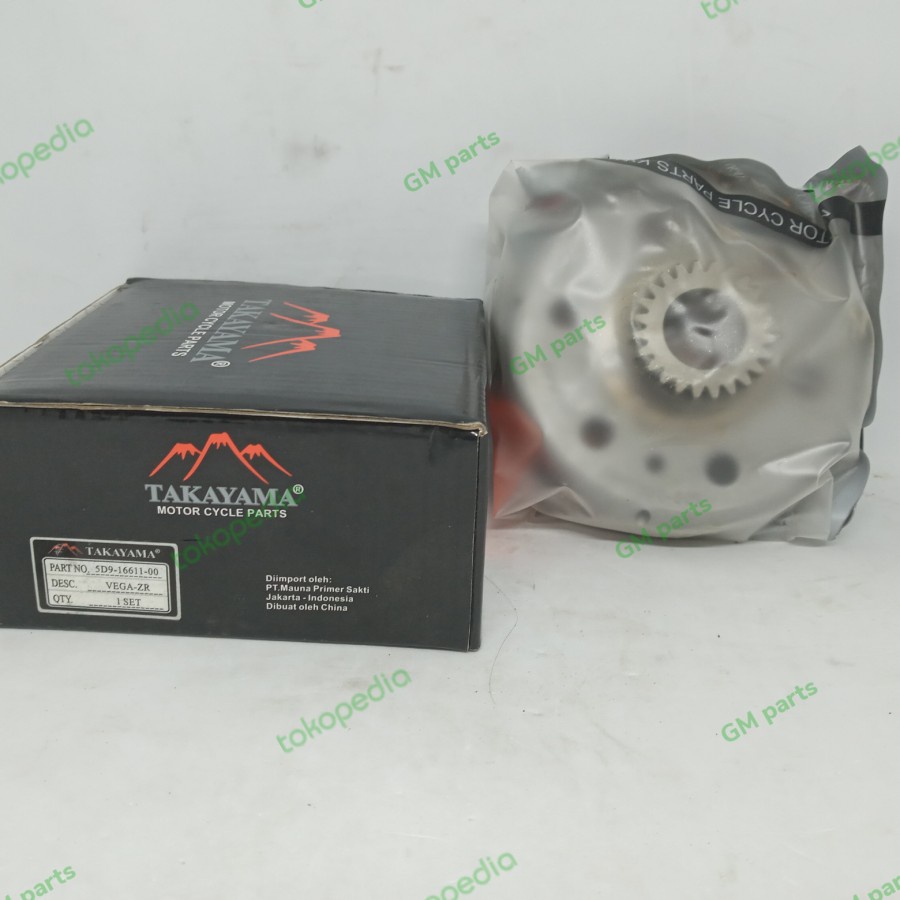 MANGKOK KAMPAS GANDA VEGA ZR 21T 5D9-16611-10 TAKAYAMA