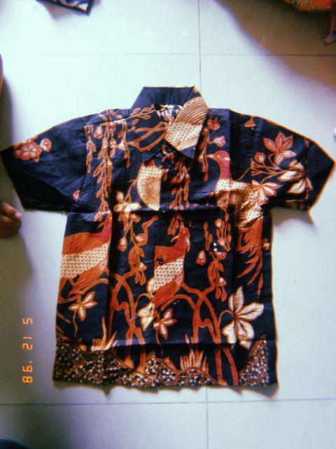 Cuci Gudang Sale Promo Batik Anak / Hem Anak Pendek / Kemeja Anak Laki Laki Usia 2-8 Tahun Termurah