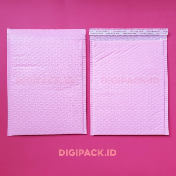 

Digipack Matt Pink Bubble Envelope Mailer Padded 26 x 30 | Amplop