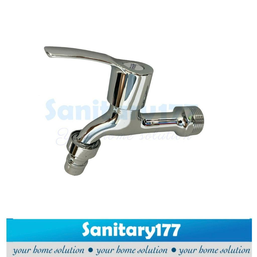 Kran Taman Minimalis 3/4 inch -  Keran Air Tembok 3/4in Kamar Mandi murah kran utk selang mesin cuci faucet wall garden