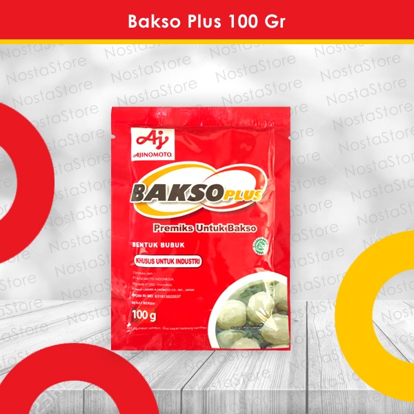 

Bakso Plus / Baksoplus Ajinomoto 100 Gr (Bumbu Premiks Bakso)