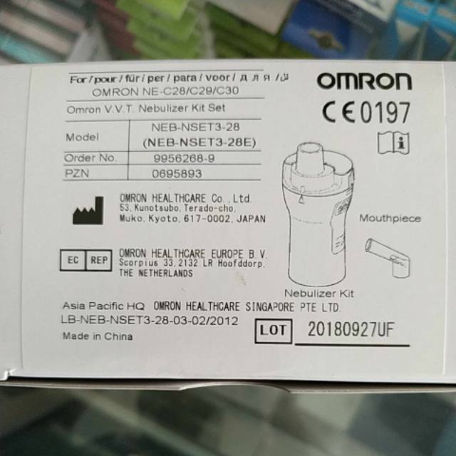 Tempat obat omron / nebu kit / tempat obat Omron c28, c29 c30