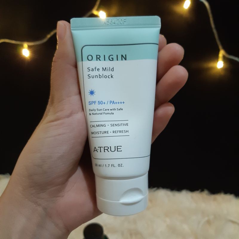Origin Safe Mild Sunblock Atrue SPF 50+