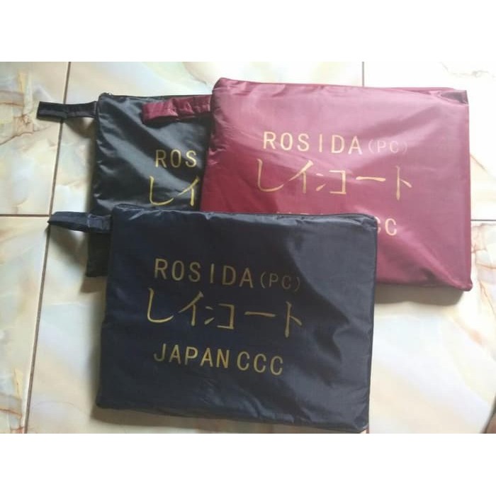 Promo Jas Hujan Ponco/Poncho Rosida/Model Kelelawar All Size Import