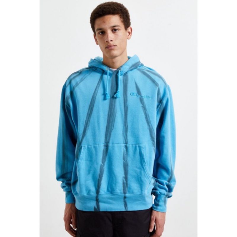CHAMPION HOODIE TIE DYE CHAMPION ORIGINAL JAKET CHAMPION