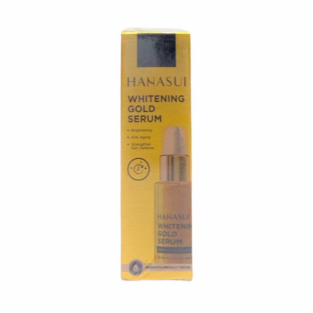 Hanasui Whitening Gold Serum Brightening, Anti Aging, Strengthen Skin 20ml / Serum Wajah