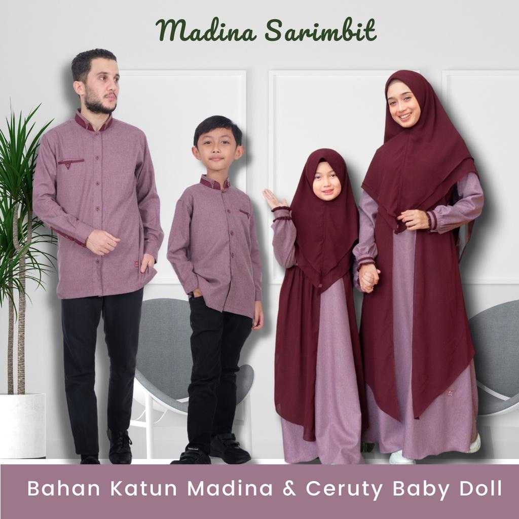Sarimbit Keluarga 2022 Baju Lebaran Couple Keluarga baju muslim couple Keluarga Baju Seragam Keluarga Lebaran Warna Maoon Marun