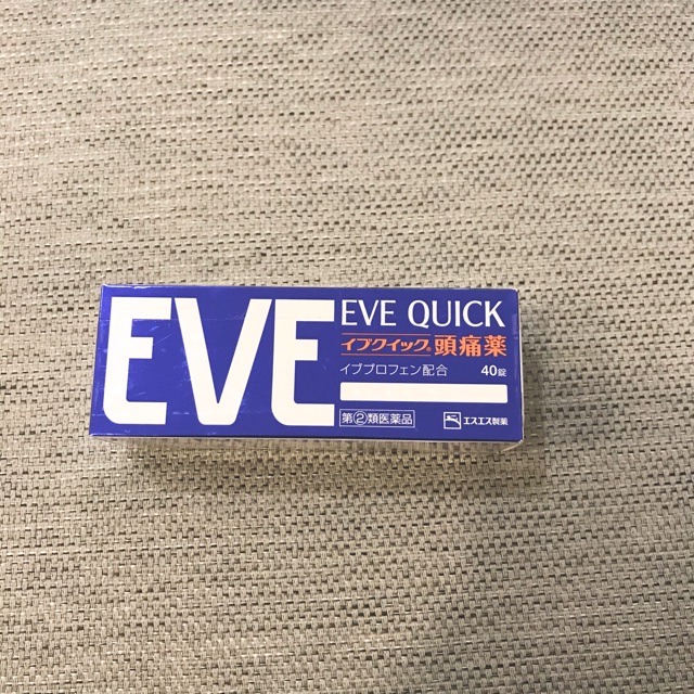 Obat Sakit Kepala dari Jepang - EVE QUICK (100% Original from Japan)