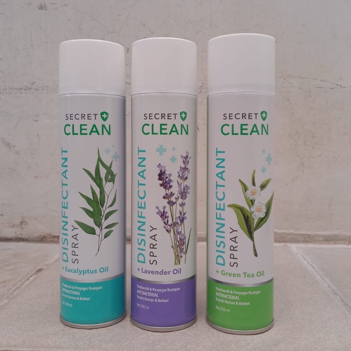 Disinfektan Secret+ CLEAN 200ml Spray
