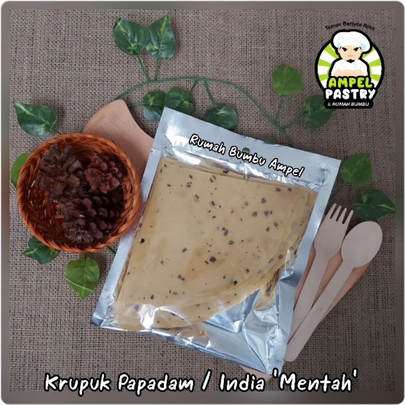 

Krupuk India / Papadam (Mentah) 250 Gram