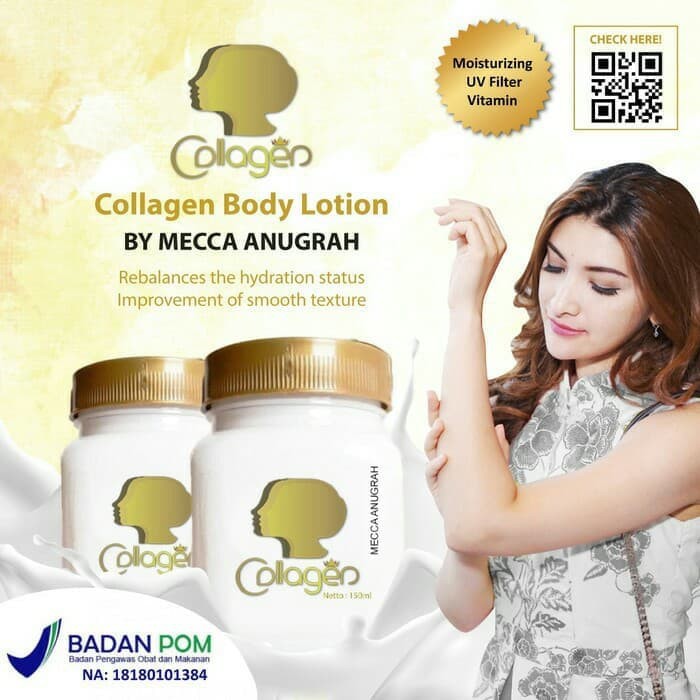 Super Sale (BPOM) BIBIT COLLAGEN MECCA ANUGRAH ASLI SCAN BARCODE