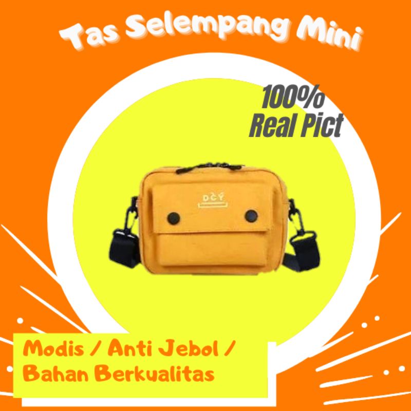 Tas Selempang Slingbag mini keren Wanita murah berkualitas original / Alexa DCY KPop Sytle