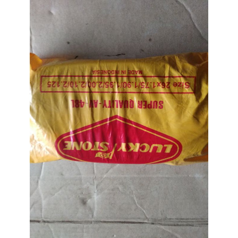 ban dalam sepeda 26x175 luck stone pentil panjang