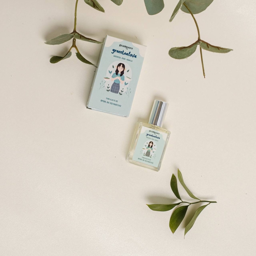 ✿ MADAME ✿ GEAMOORE ADDICTED PARFUM SERIES - PARFUM BADAN THAILAND BPOM-GREENTEALOVE