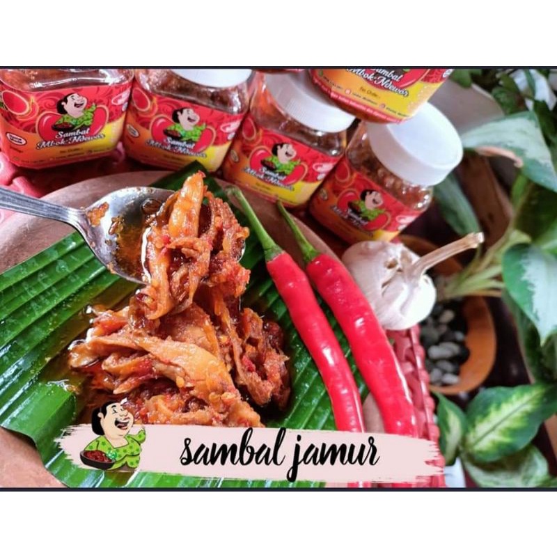 

sambal jamur extra pedas 100% halal