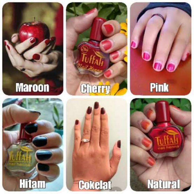 henna tuffah pacar kuku