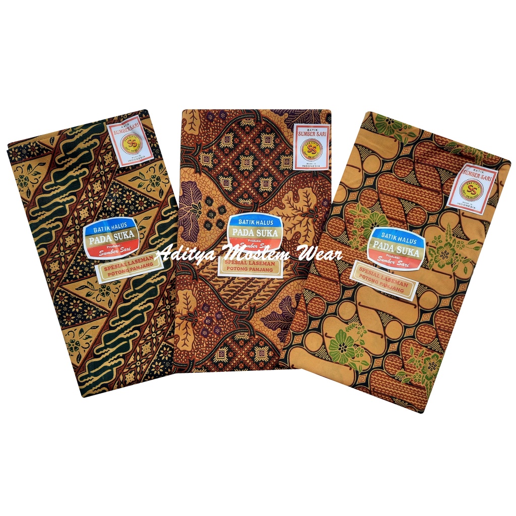 PAKET USAHA ISI 4 PCS KAIN BATIK CAP PADASUKA SAMPING KEBAT KAIN PANJANG BATIK MURAH