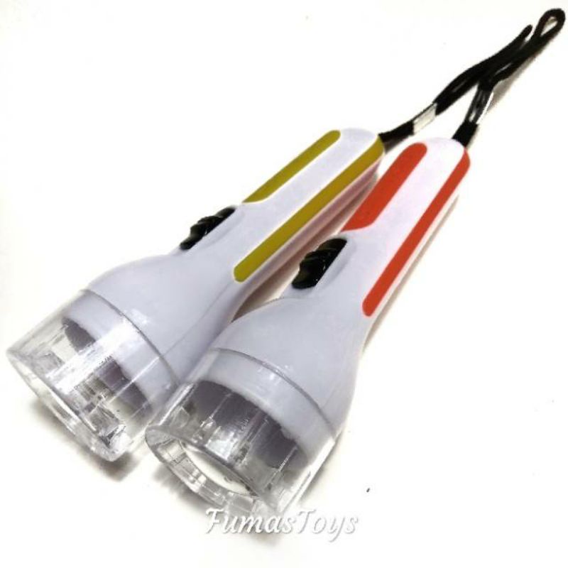 Senter Led Mini / Senter Putih / Senter Lampu Mati / Gantungan Senter