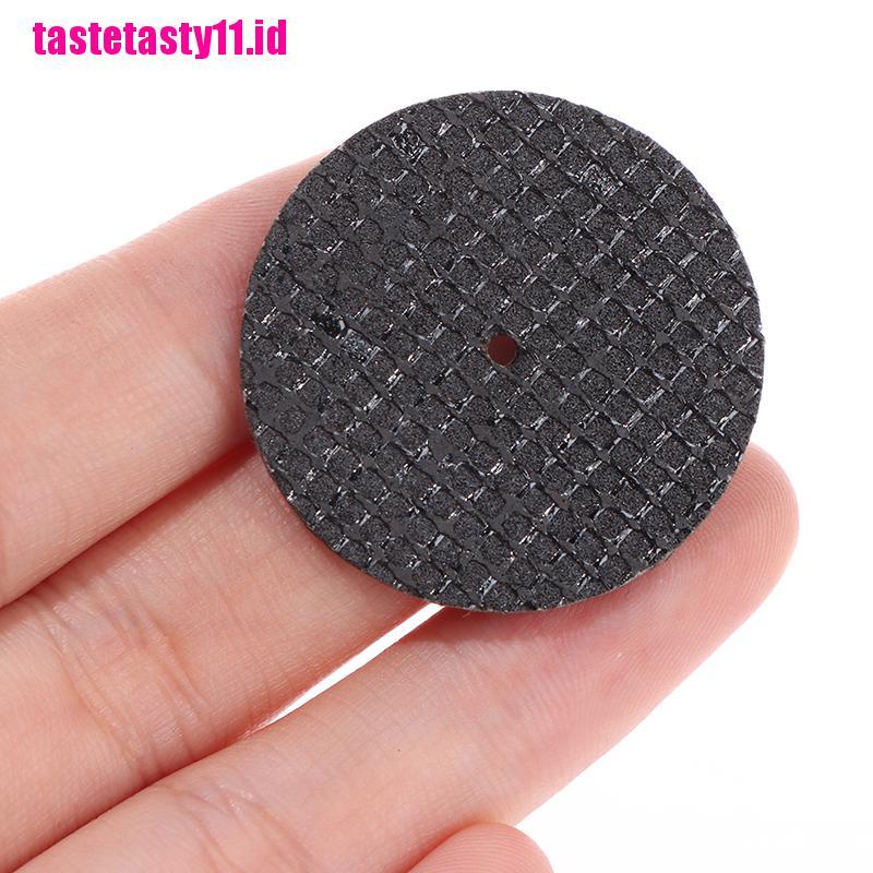 10 Pcs Disk Amplas Gergaji Putar Bahan Resin Fiber Metal Ukuran 32mm