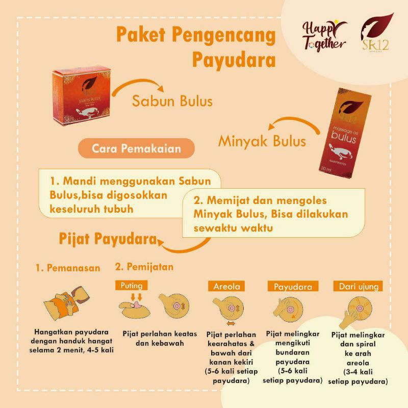 PAKET PENGENCANG PAYUDARA / PEMBESAR PAYUDARA / MINYAK BULUS SR12 DAN SABUN BULUS