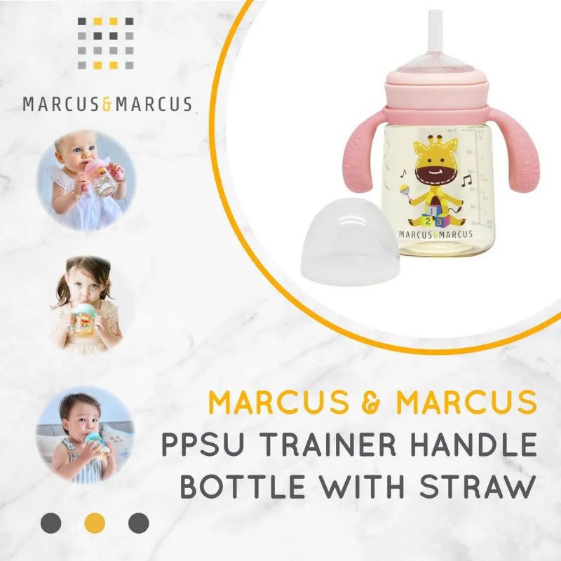 Marcus &amp; Marcus PPSU Straw Trainer Bottle