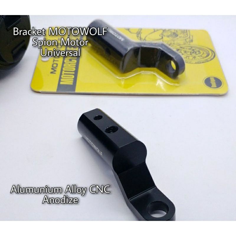 MOTOWOLF bracket breket lampu tembak holder Handphone dispion Nmax xmax pcx aerox adv vario dll