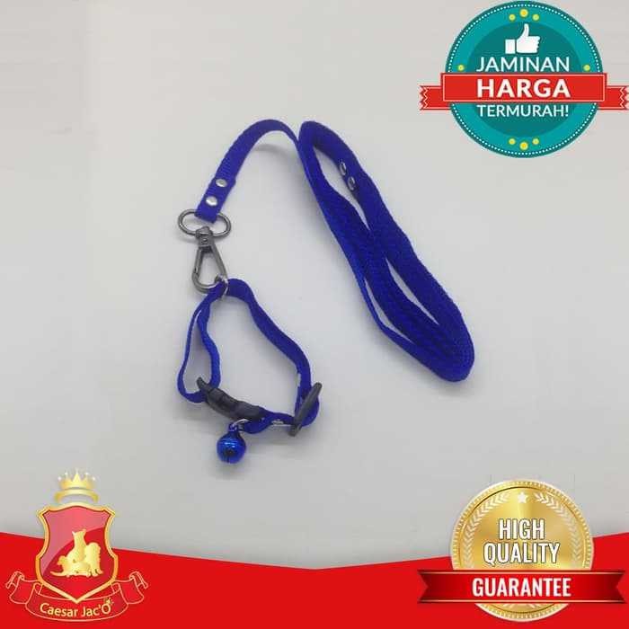 Grosir Kalung Tali Collar Kucing Anjing Kecil (Kalung Lonceng+Tali Panjang) Keren