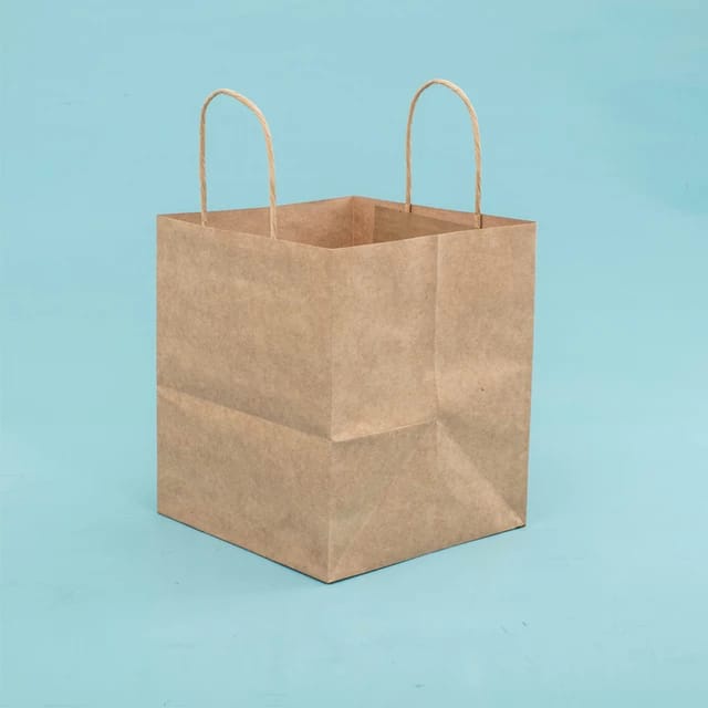 

Paperbag Foodbag lunch box 25x25x35cm Tali kertas bento box cake