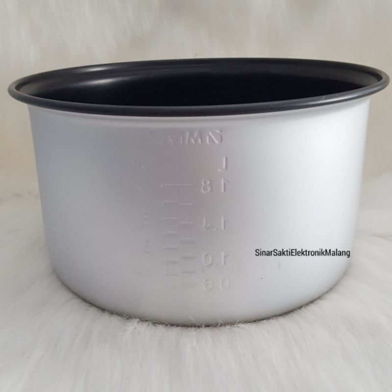 Panci Teflon Magic Com Rice Cooker Miyako 1.8 Liter  1.8L Original Tinggi 13cm