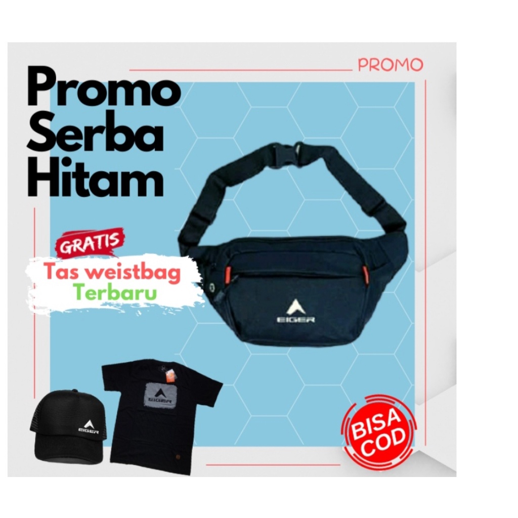 KAOS Distro Bonus Tas Weistbag dan Topi Trucker / kado cowok 1 paket / hampers kado cowok ulang tahun / paket hemat pria komplit / topi pria distro ori / paket hemat pria komplit