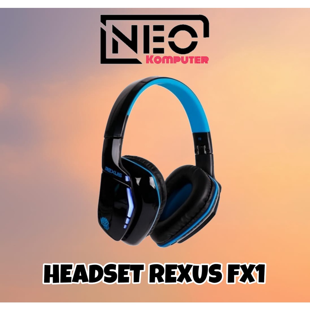HEADSET GAMING BLUETOOTH REXUS THUNDERFOX FX1