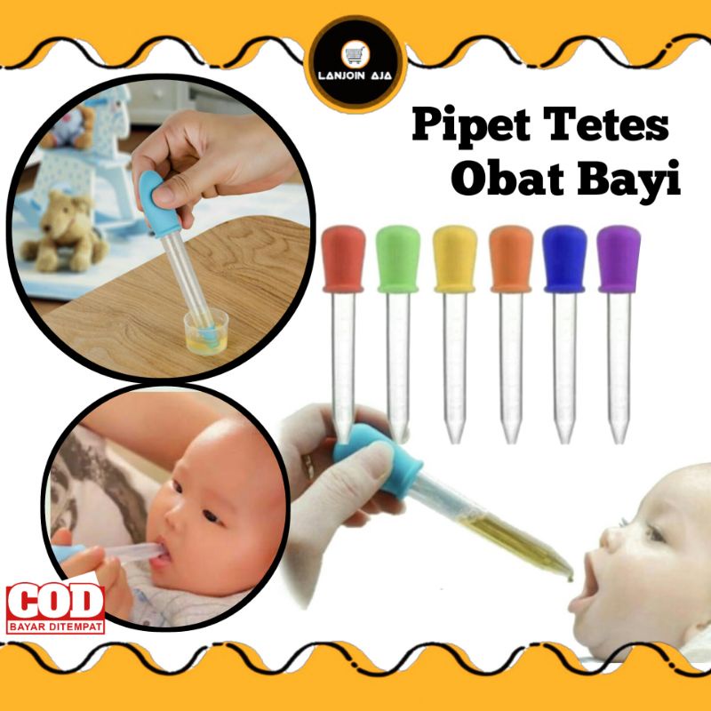 Pipet bantu minum bayi 5ml/ Pipet vitamin bayi/ Pipet Tetes bayi