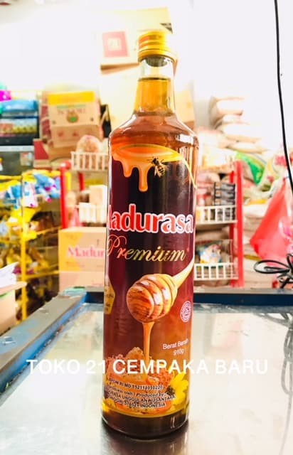 

Madurasa PREMIUM Botol Beling 910 gram | Madu 910g KHUSUS GOJEK GRAB