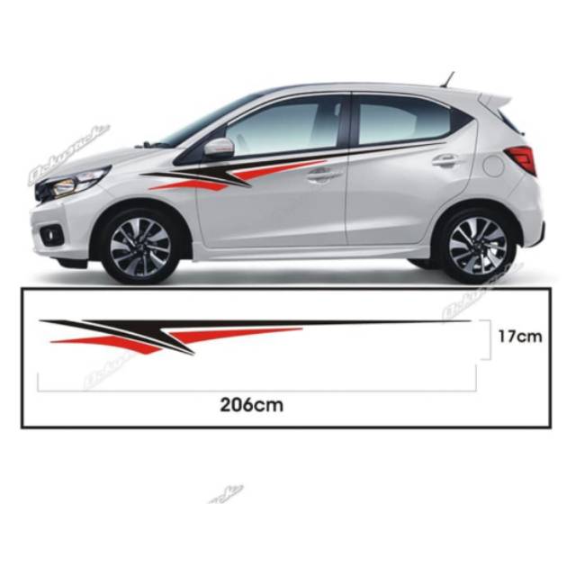 Sticker honda brio / Cutting Stiker Mobil Honda Brio Satya / stiker mobil honda brio