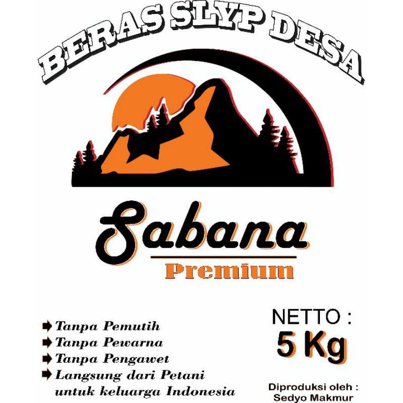 

SABANA Beras Slyp Desa 5kg