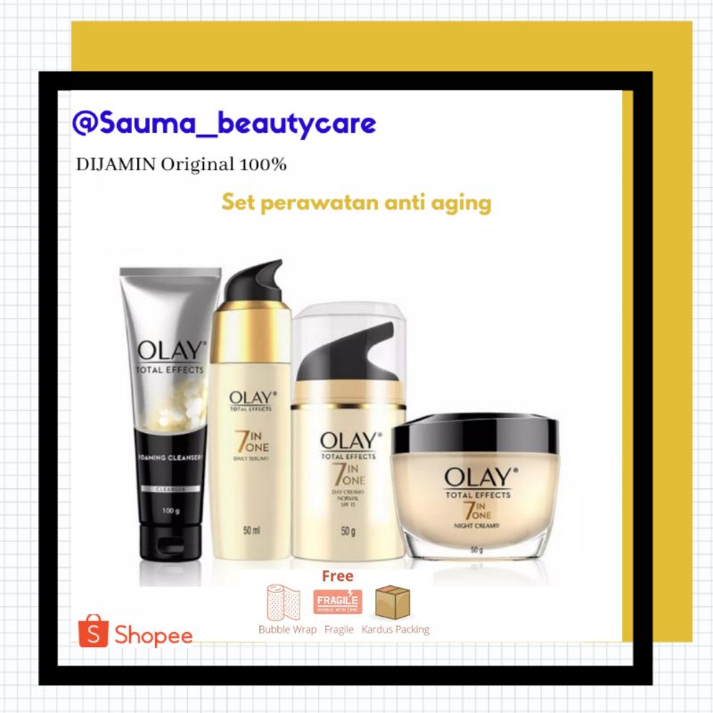 day cream olay total effects 7 in 1 - olay anti aging - olay moisturizer - serum olay serum - olay n