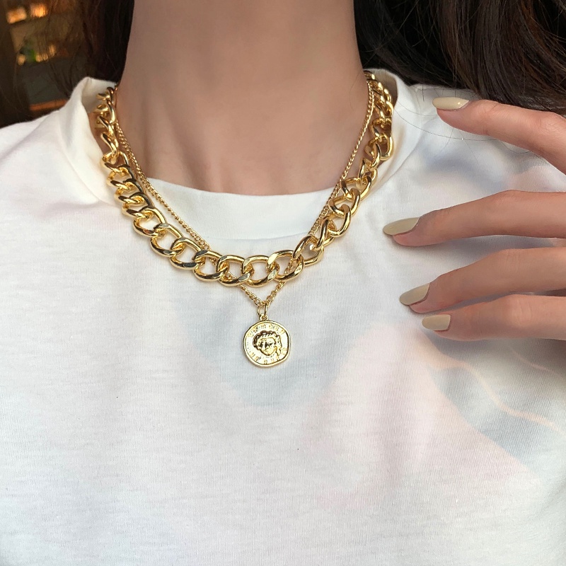 Necklace Accessories Hip Hop Light Luxury Clavicle Chain Trend