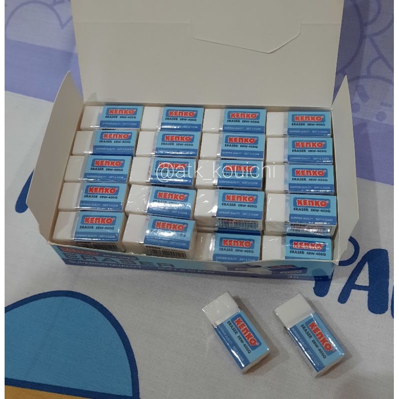 

PENGHAPUS / STIP KENKO ER-W40SQ ER-B40SQ | ERASER / PENGHAPUS KENKO KECIL | PENGHAPUS PENSIL KUALITAS SUPER